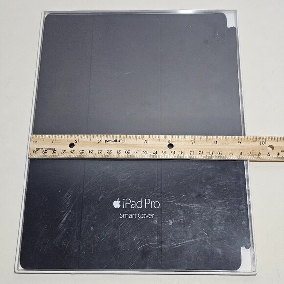 Authentic OEM Genuine Apple iPad Pro Smart Cover MK0l2ZMA/A 12.9"- Charcoal Gray - Picture 7 of 7